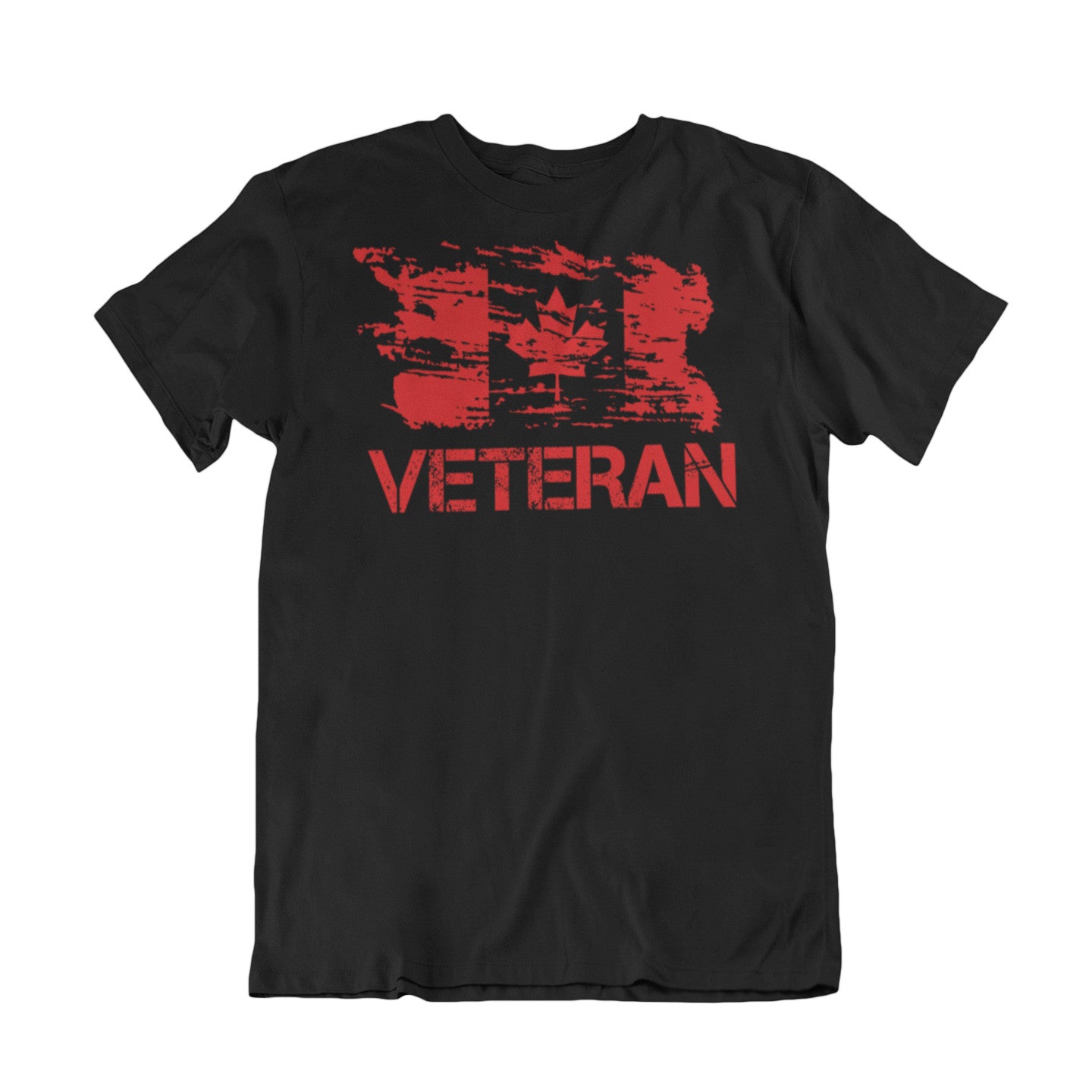 Canadian Veteran T-Shirt - Red